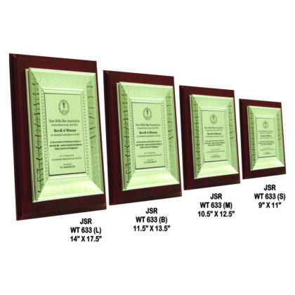 Wooden Plaques and Trophies